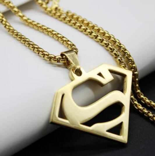 Superman Pendant For Men's