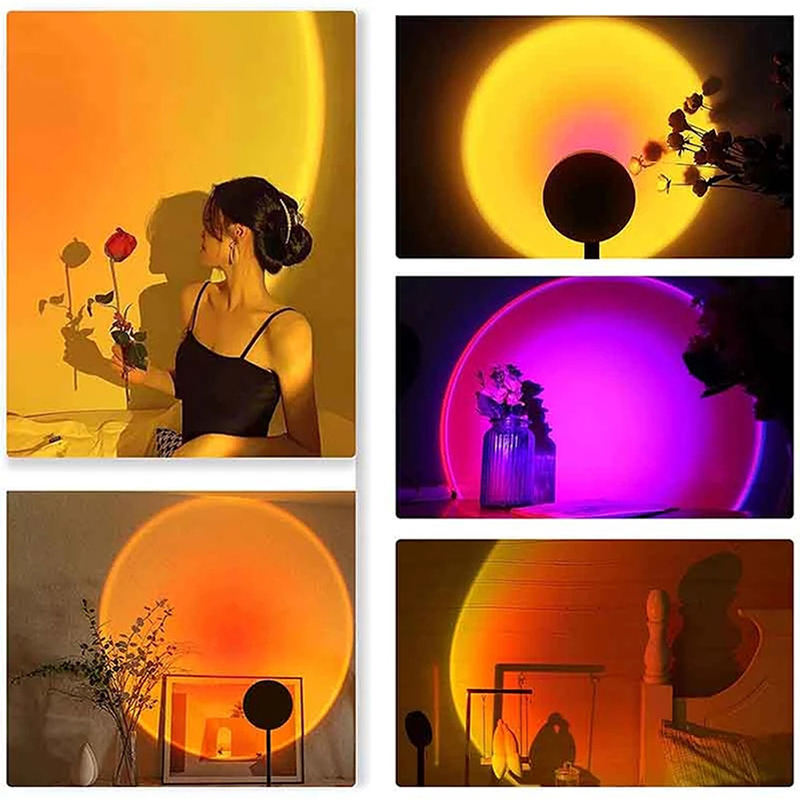 Sunset Lamp Sunset Projector Mood Light