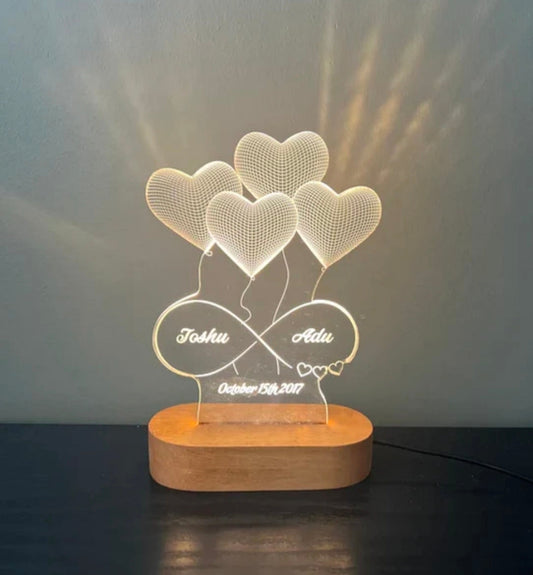 Personalized 3D Lamp