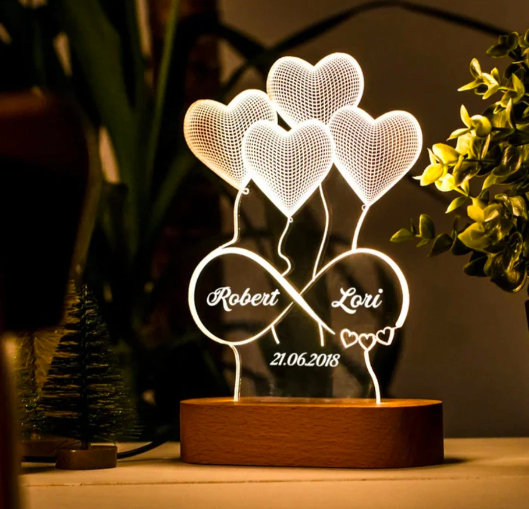 Personalized 3D Lamp