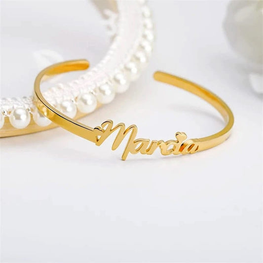 Name Engraving Customize Bracelet - 02