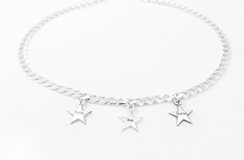 Custom Star Charms Bracelet