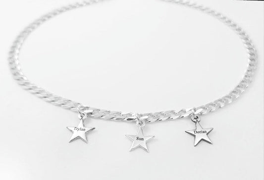 Custom Star Charms Bracelet