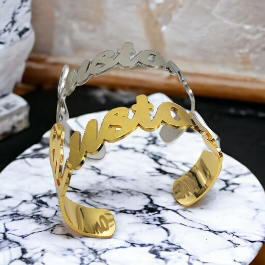 Name Bracelet - Engraved Bracelet