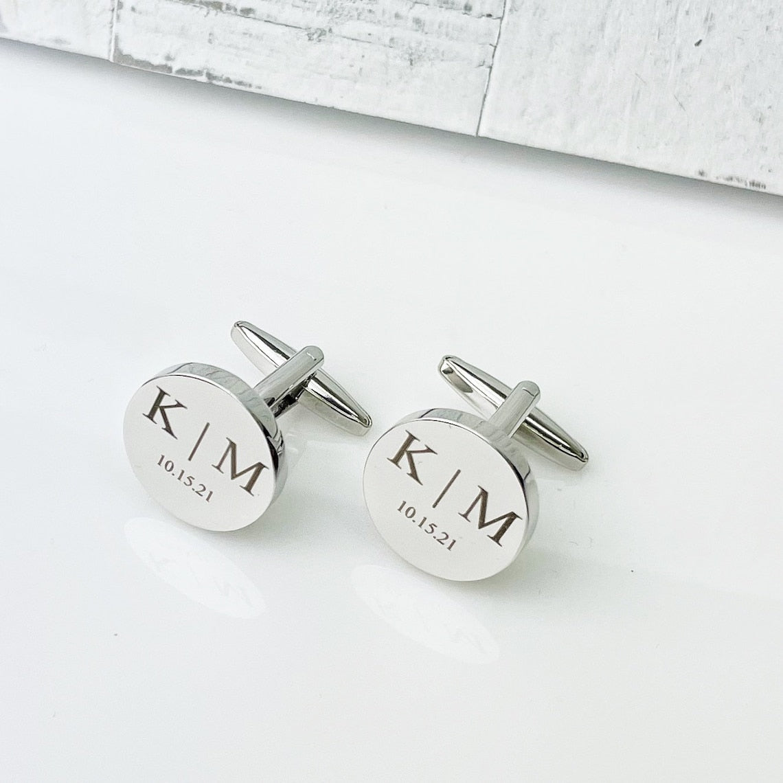 Personalized Cuff Links | Groomsmen CuffLinks | Wedding Gifts