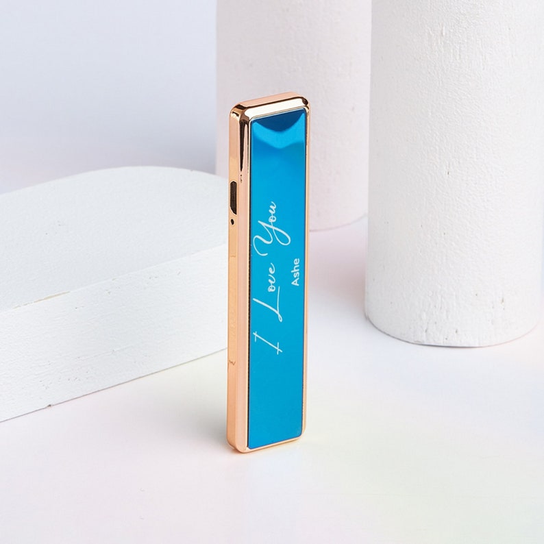 Personalized unique rechargeable lighters with personalized name printing, gift lighter, name printable lighter, valentine's day